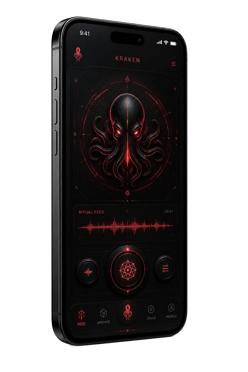 KRAKN mobile app